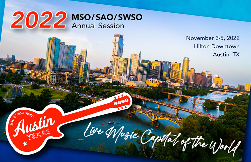 2022 Annual Session November 3-5, 2022 Hilton Downtown, Austin, TX